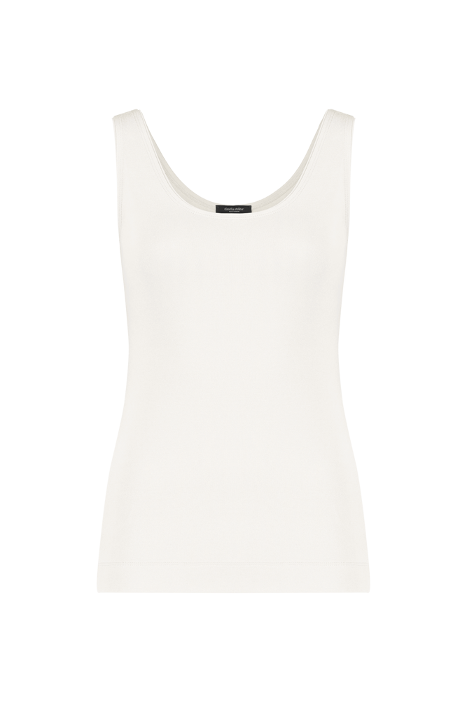 Basic mouwloze top