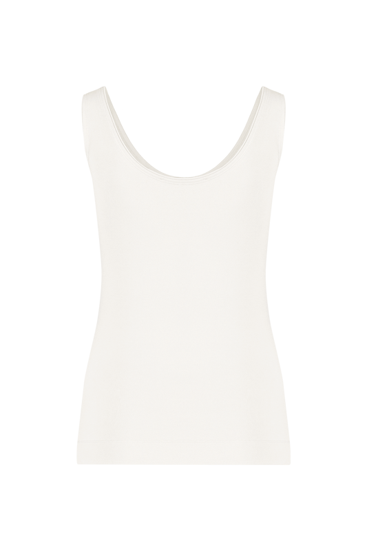 Basic mouwloze top
