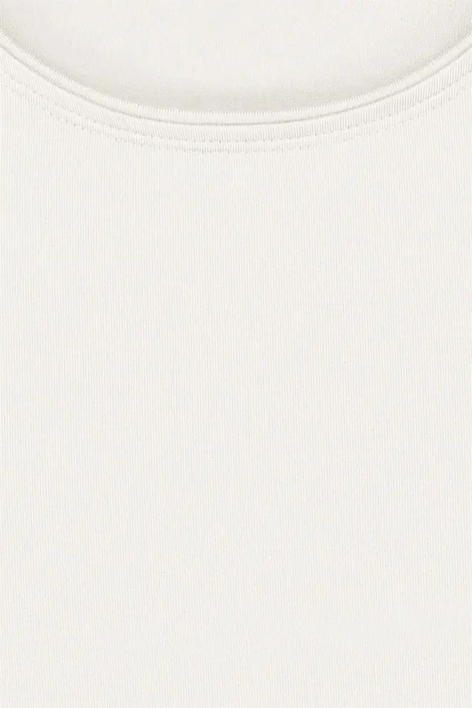 Basic mouwloze top