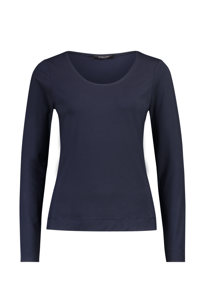 Basic top lange mouwen