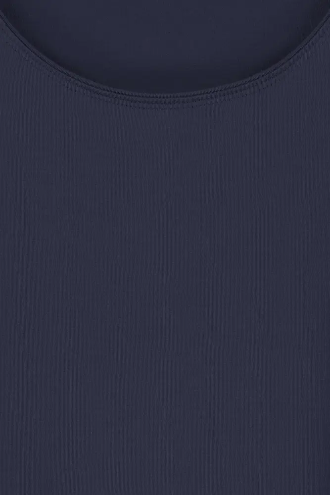 Basic top driekwartmouwen