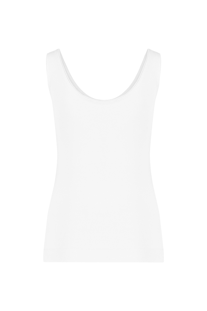 Basic top mouwloos