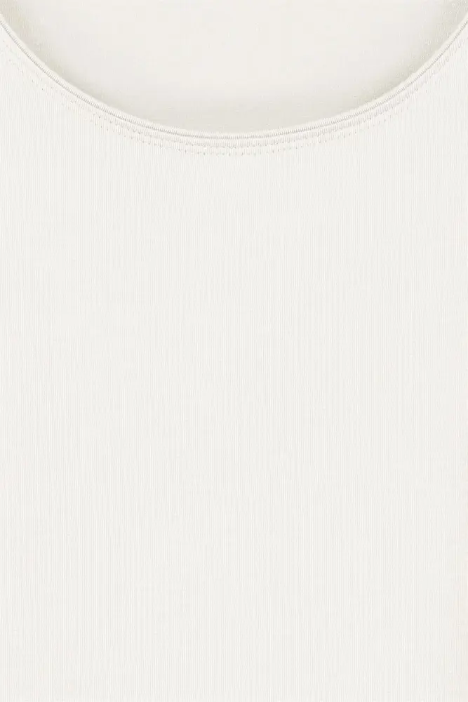 Basic top driekwartmouwen