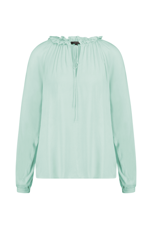 Semi-transparante blouse