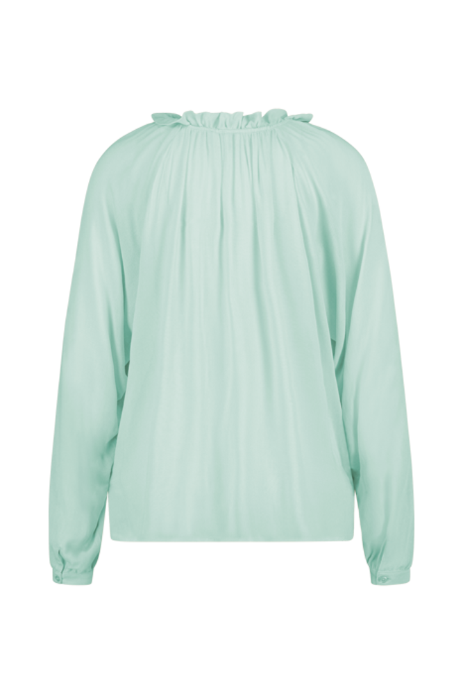 Semi-transparante blouse