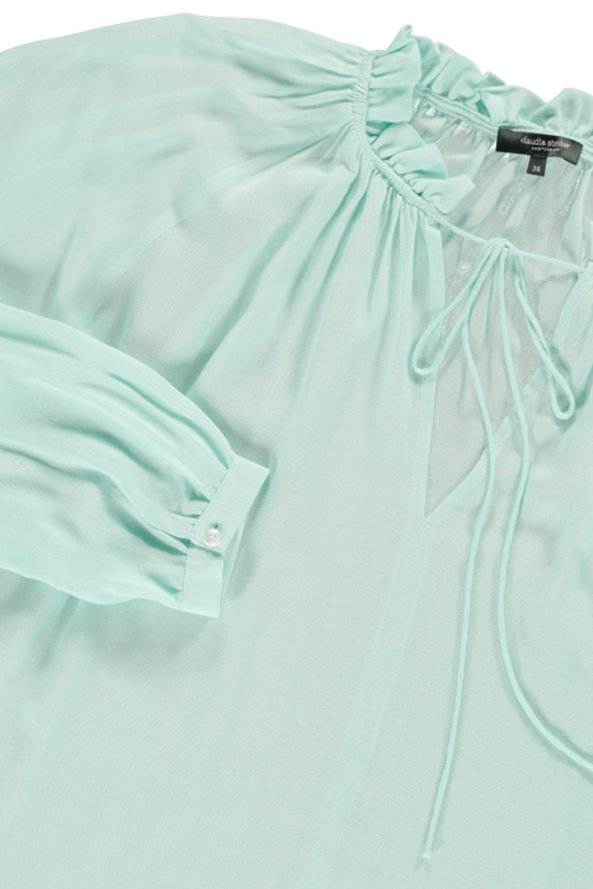 Semi-transparante blouse