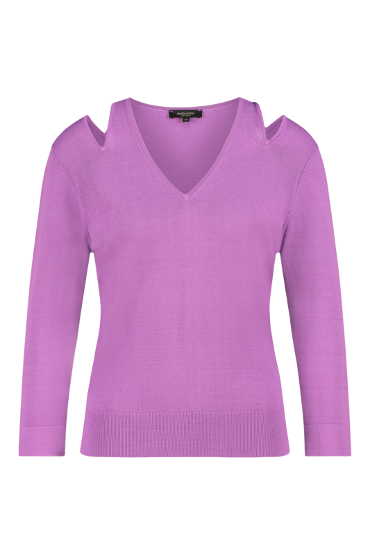 Trui met cut-out detail
