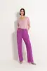 Wijde pull-on pantalon