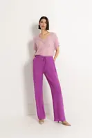 Wijde pull-on pantalon