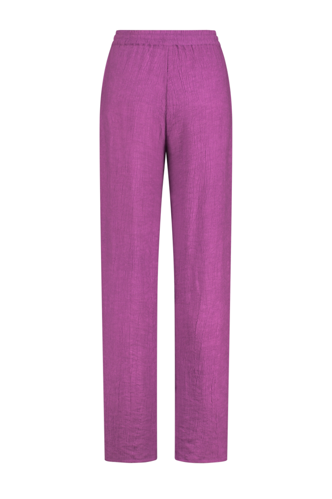 Wijde pull-on pantalon