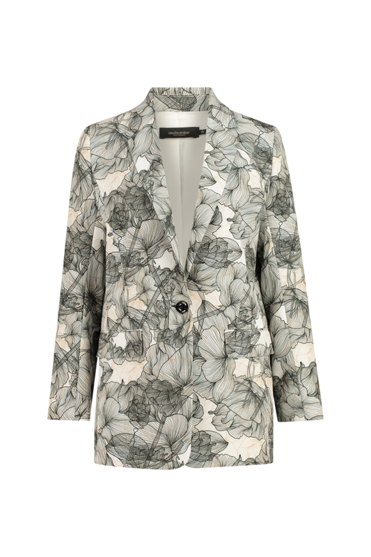 Blazer met print