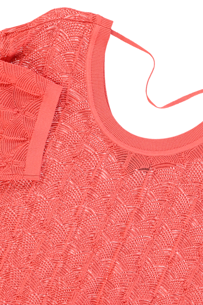 Ajour trui rugdetail