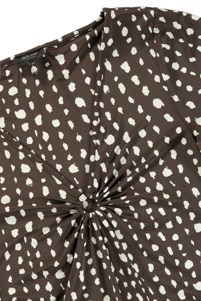 Jersey top met print