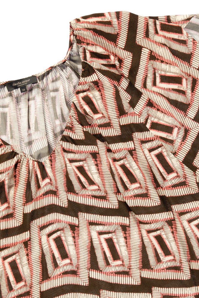 Blousetop met print