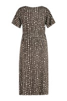Jersey jurk met print