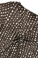 Jersey jurk met print