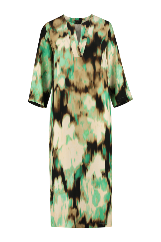 Jurk multicolour print