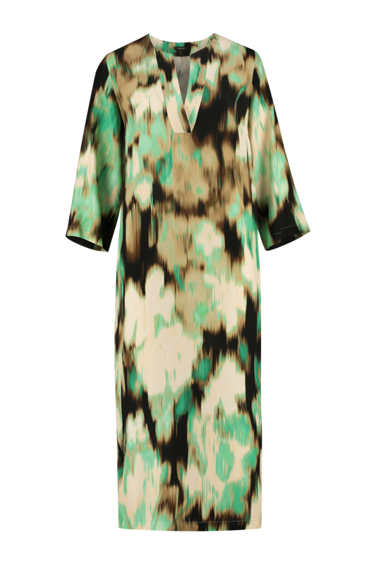 Jurk multicolour print