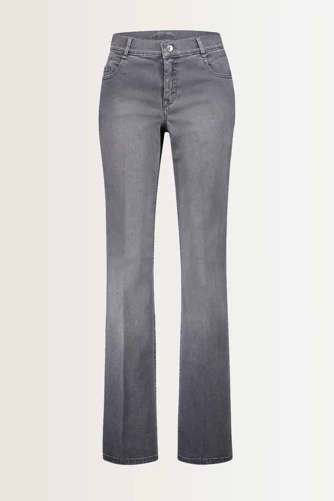 Slim fit jeans met bootcut ZURI126 Gardeur