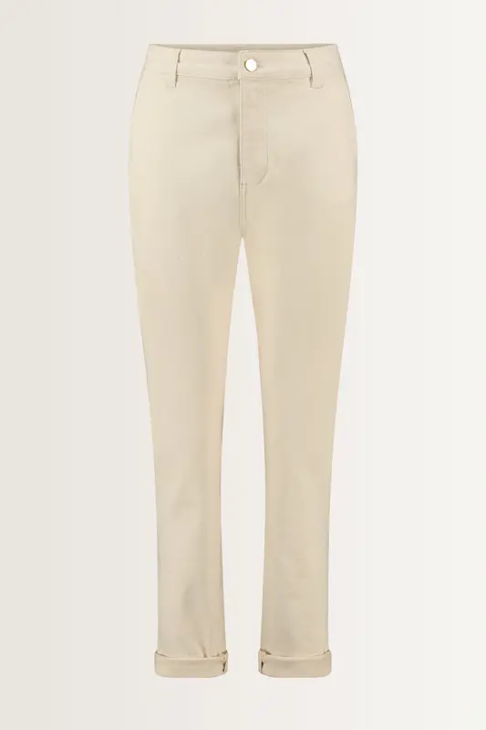 Stretch denim chino