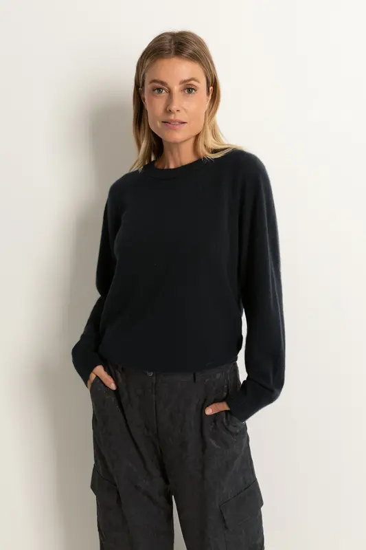 Ronde hals trui cashmere