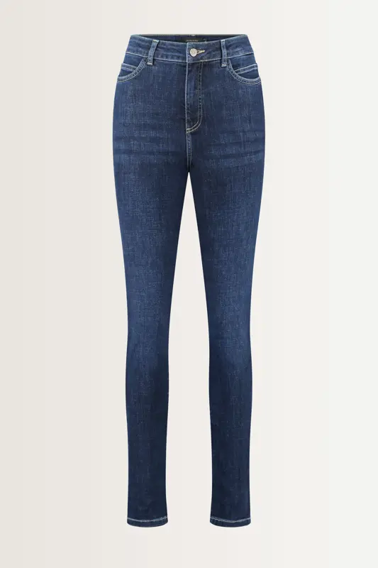 High rise skinny jeans