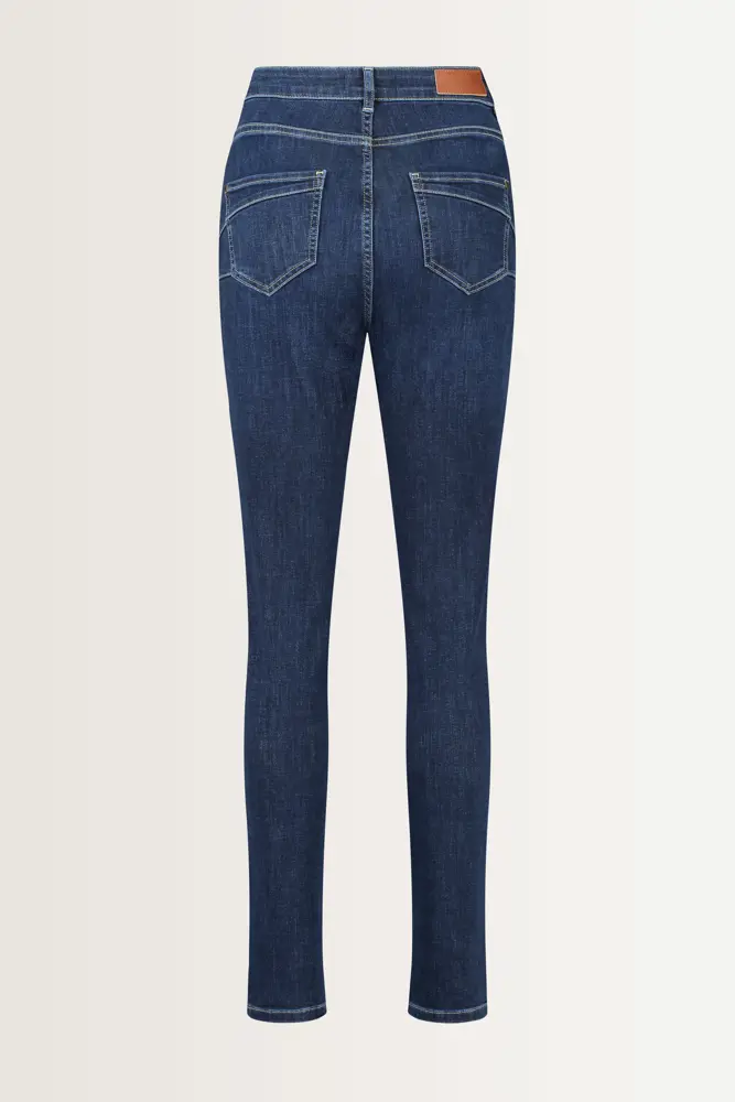High rise skinny jeans