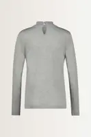 Top met draperie