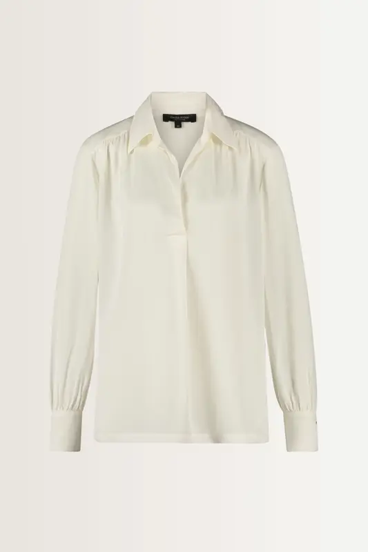 Tuniekblouse in crêpe