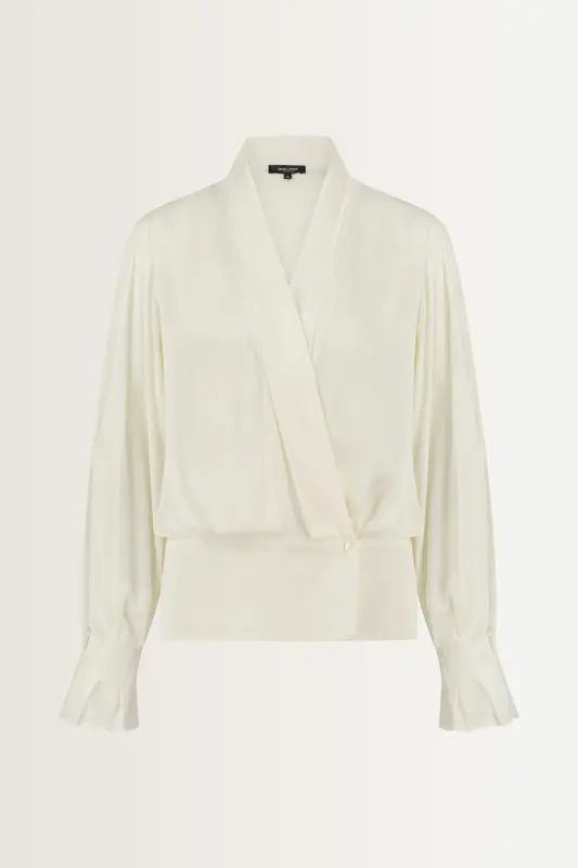 Overslagblouse op band