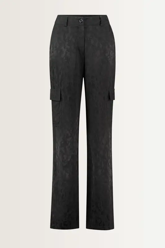 Cargo pantalon jacquard