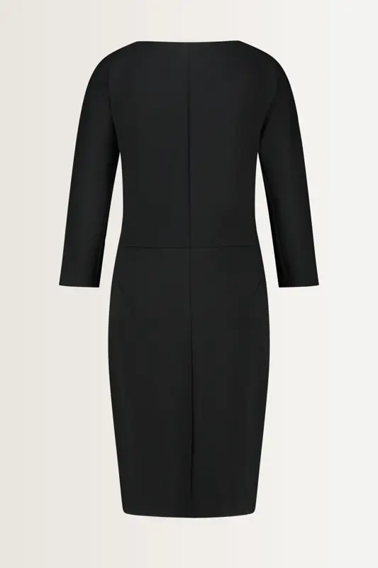 Slim-fit jurk met ritsen