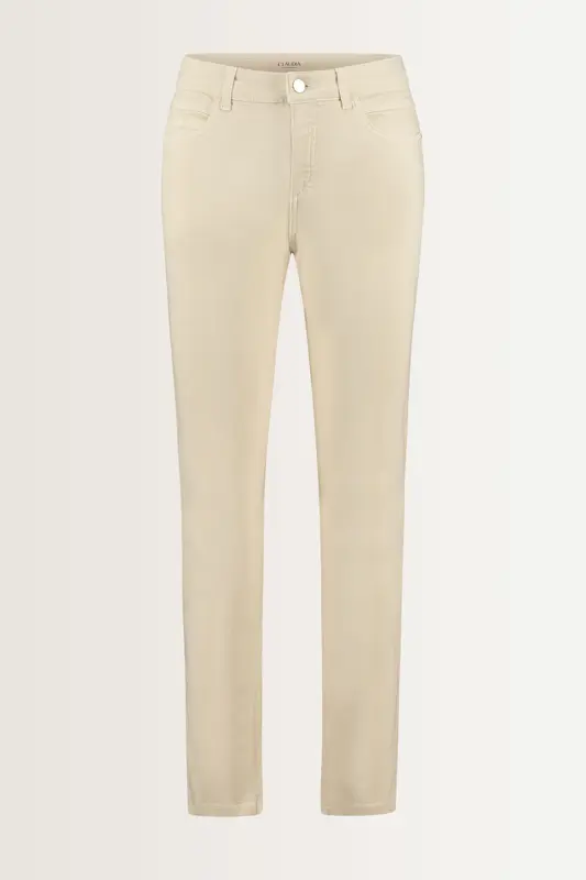 Skinny low rise broek