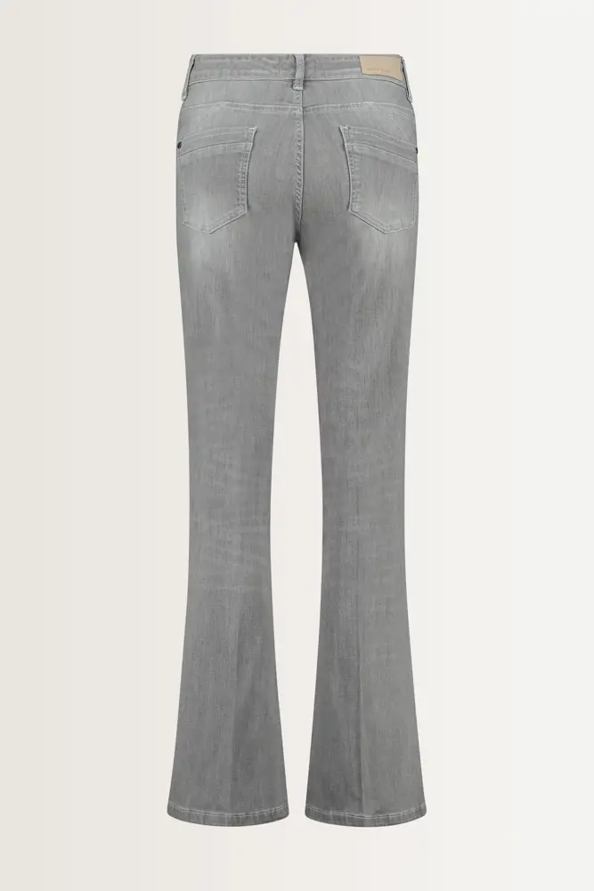 Low rise flared jeans
