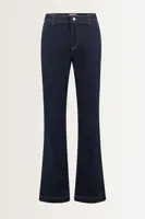 High rise wide leg jeans