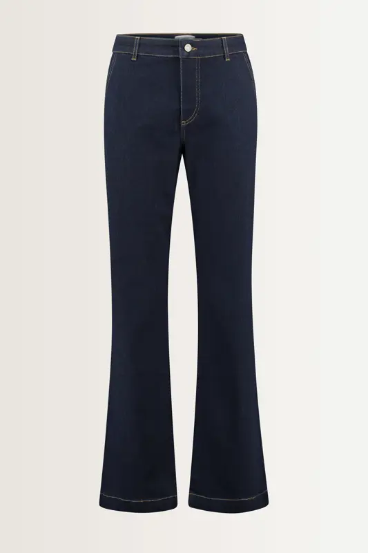 High rise wide leg jeans