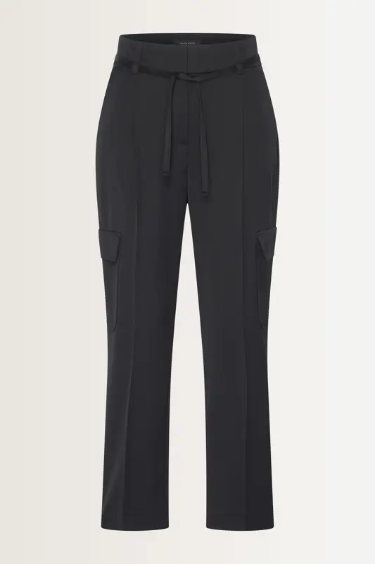 High waist cargo pantalon