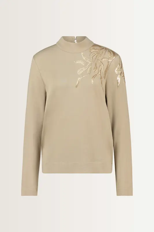 Turtleneck met pailletten