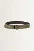 Riem met vintage metalen gesp