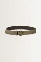 Riem met vintage metalen gesp