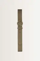 Riem met vintage metalen gesp