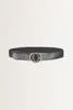 Riem met vintage metalen gesp