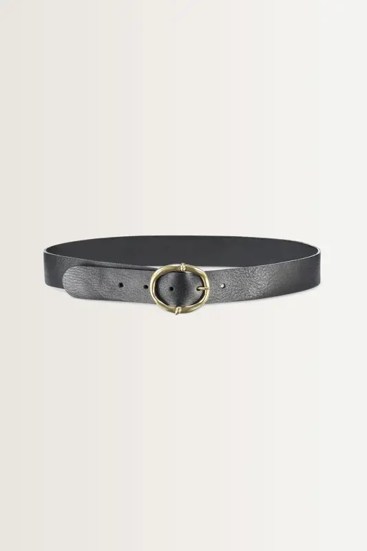Riem met vintage metalen gesp