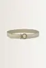 Riem met vintage metalen gesp