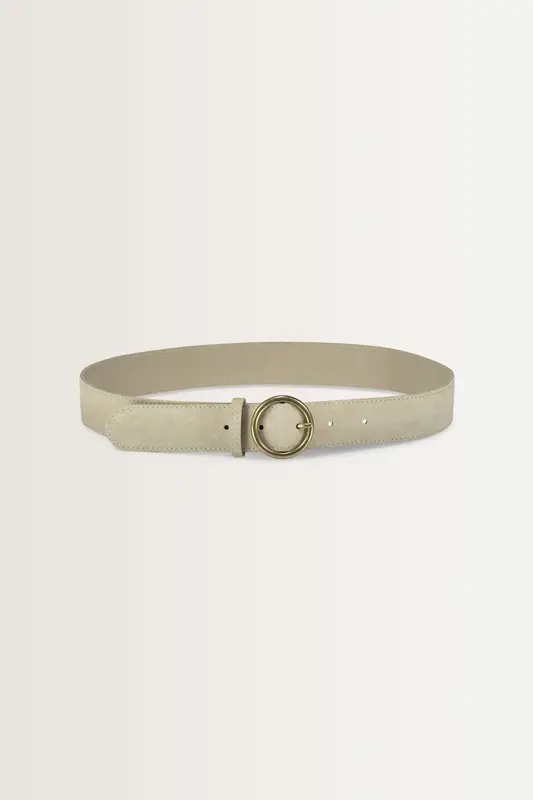 Riem met vintage metalen gesp