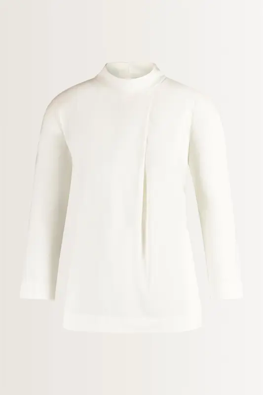 Top met plooidetail