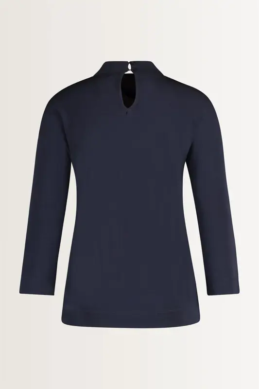 Top met plooidetail