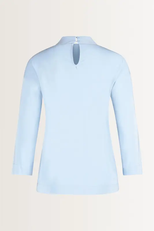 Top met plooidetail