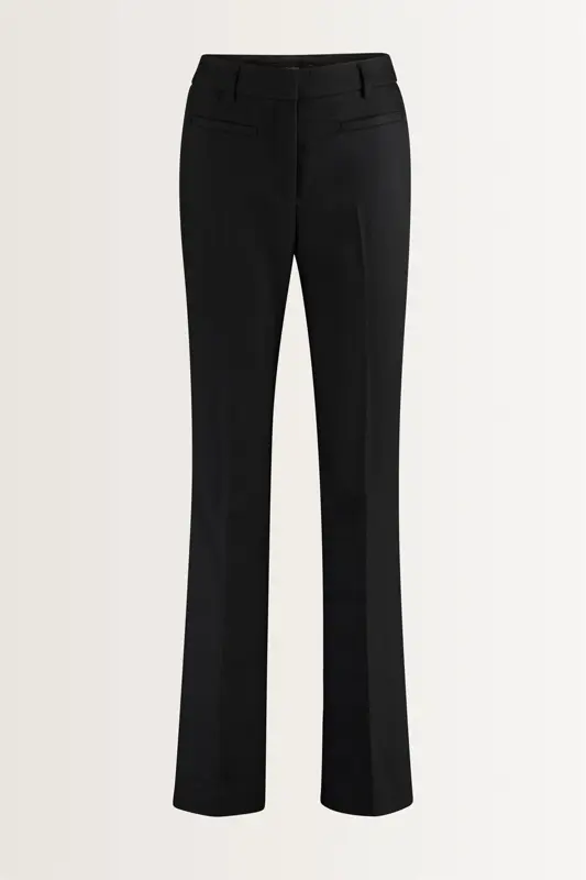 Pantalon met wijde pijp