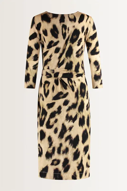 Jurk met luipaardprint